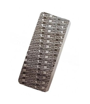 Phenol vörös tabletta fotométeres méréshez